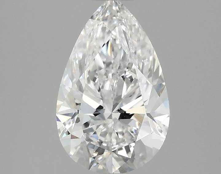 1.97 Carat Pear Shaped Ideal Cut VVS2 IGI Certified Lab Grown Diamond