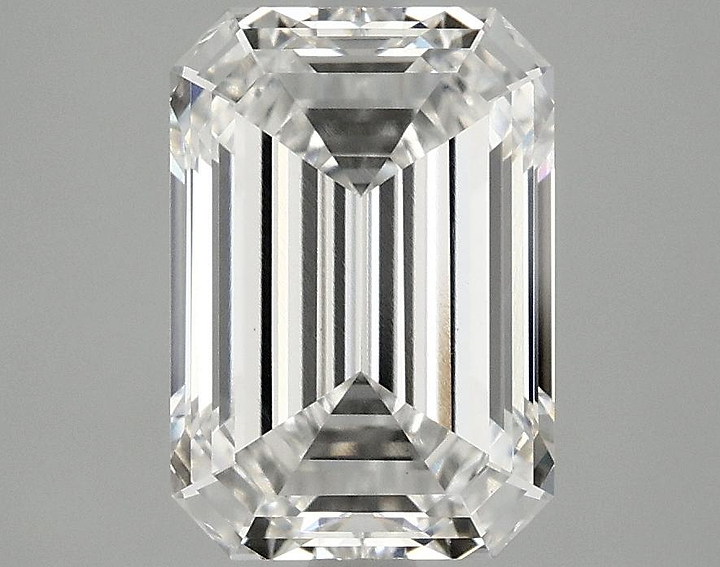 2.84 Carat Emerald Shaped Ideal Cut VVS2 IGI Certified Lab Grown Diamond