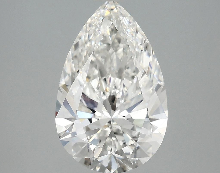 2.56 Carat Pear Shaped Ideal Cut VS2 IGI Certified Lab Grown Diamond
