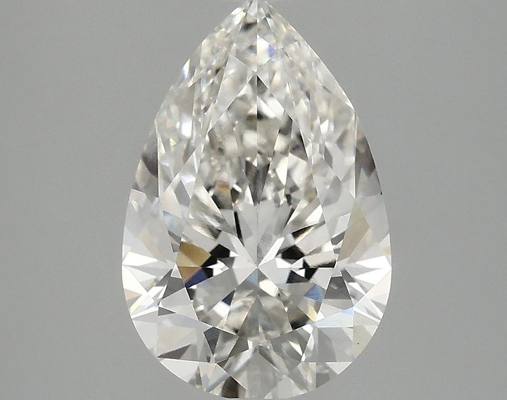 2.51 Carat Pear Shaped Excellent Cut VS1 IGI Certified Lab Grown Diamond