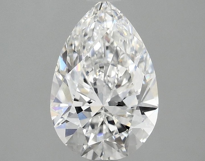 2.01 Carat Pear Shaped Excellent Cut VS1 IGI Certified Lab Grown Diamond