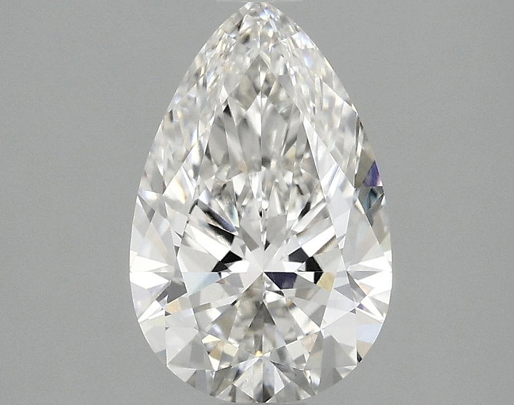 1.51 Carat Pear Shaped Ideal Cut VVS1 IGI Certified Lab Grown Diamond