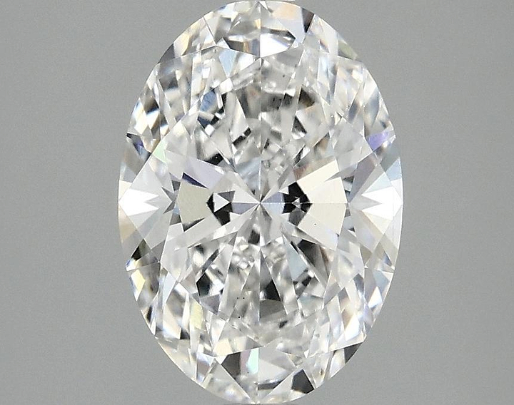 2.03 Carat Oval Shaped Ideal Cut SI1 IGI Certified Lab Grown Diamond