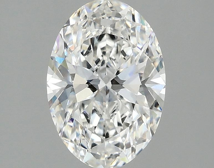 1.45 Carat Oval Shaped Ideal Cut VVS2 IGI Certified Lab Grown Diamond