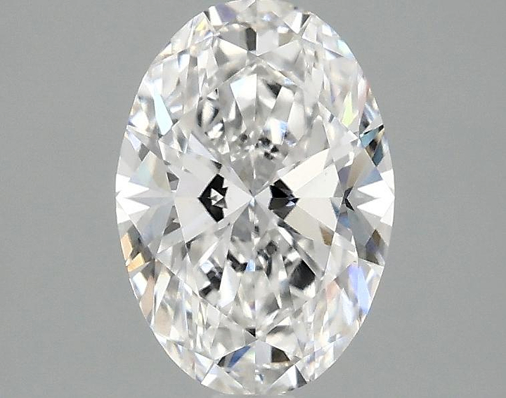 1.38 Carat Oval Shaped Ideal Cut VVS2 IGI Certified Lab Grown Diamond