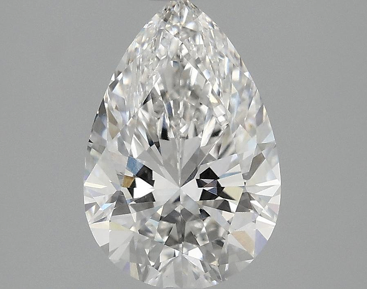 2.03 Carat Pear Shaped Excellent Cut VVS2 IGI Certified Lab Grown Diamond