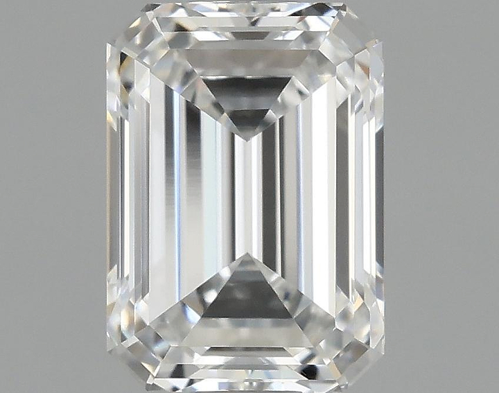 0.99 Carat Emerald Shaped Ideal Cut VVS2 IGI Certified Lab Grown Diamond