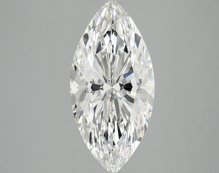 3.08 Carat Marquise Shaped Excellent Cut VS1 IGI Certified Lab Grown Diamond