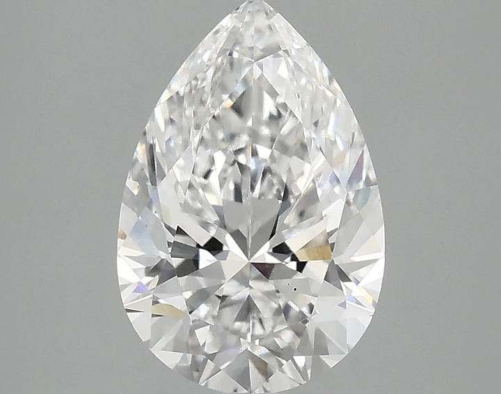 2.09 Carat Pear Shaped Excellent Cut VS1 IGI Certified Lab Grown Diamond