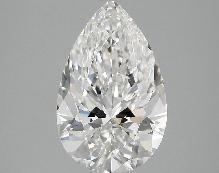 2.45 Carat Pear Shaped Excellent Cut VS1 IGI Certified Lab Grown Diamond