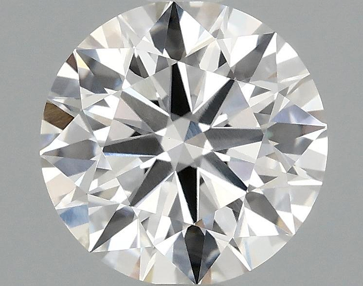 1.59 Carat Round Shaped Ideal Cut VVS2 IGI Certified Lab Grown Diamond