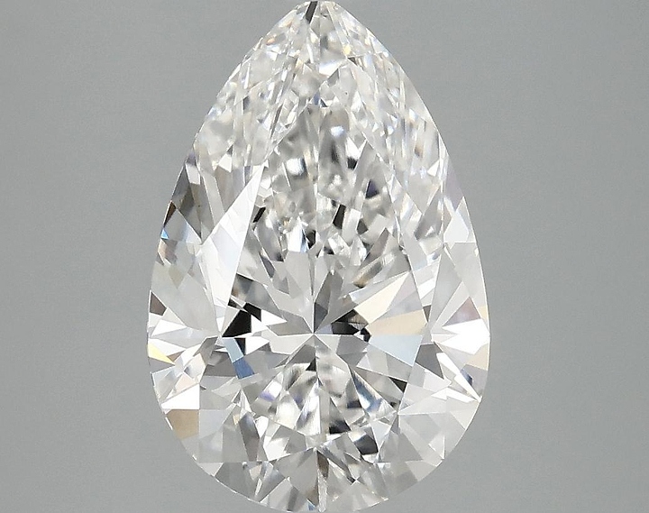3.1 Carat Pear Shaped Excellent Cut VS1 IGI Certified Lab Grown Diamond