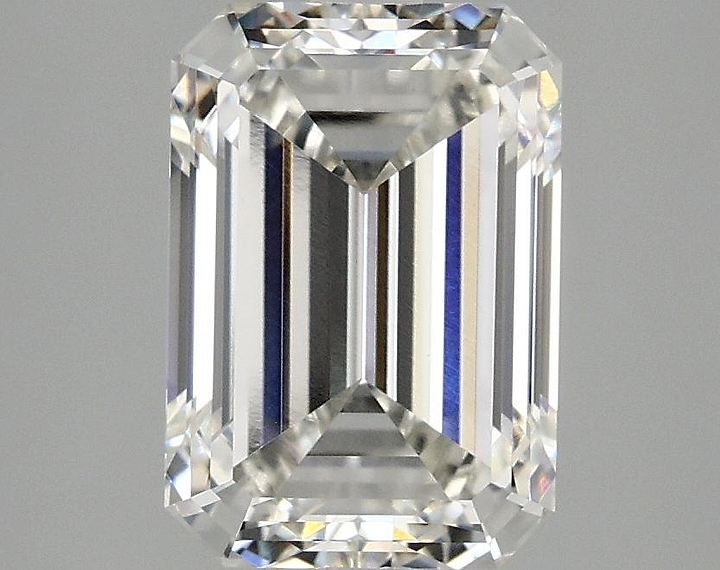 2.95 Carat Emerald Shaped Ideal Cut VS1 IGI Certified Lab Grown Diamond