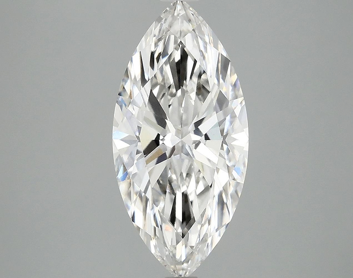 2.99 Carat Marquise Shaped Excellent Cut VVS2 IGI Certified Lab Grown Diamond