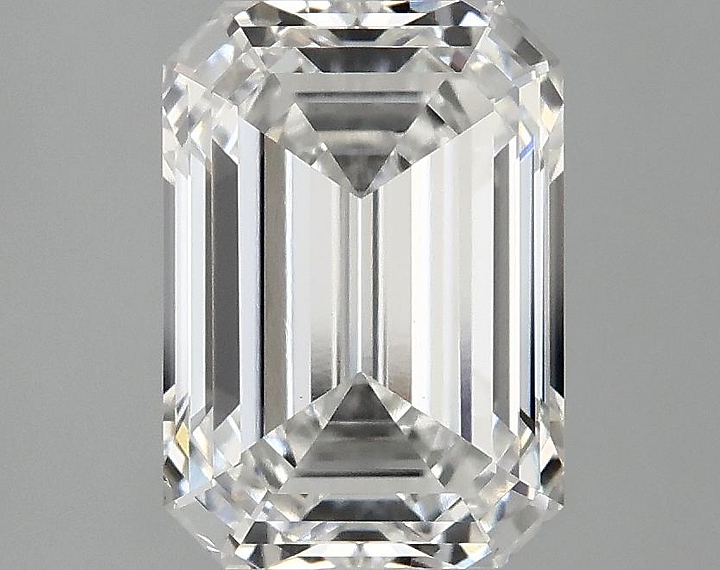 3.09 Carat Emerald Shaped Ideal Cut VS1 IGI Certified Lab Grown Diamond