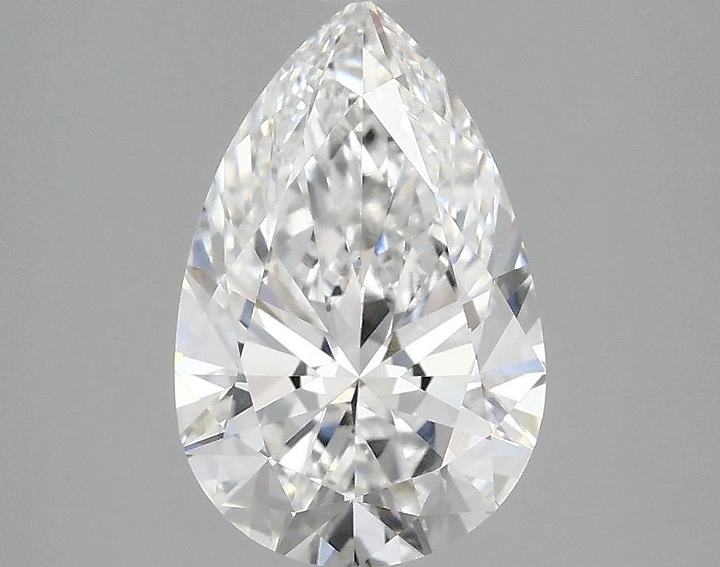 2.0 Carat Pear Shaped Excellent Cut VVS2 IGI Certified Lab Grown Diamond