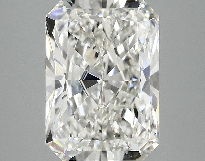 3.52 Carat Radiant Shaped Ideal Cut VVS2 IGI Certified Lab Grown Diamond