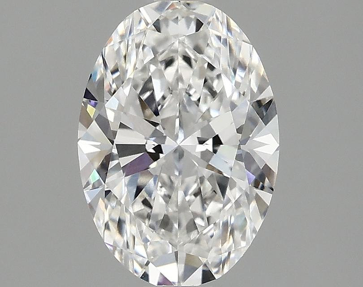 1.47 Carat Oval Shaped Ideal Cut VVS2 IGI Certified Lab Grown Diamond