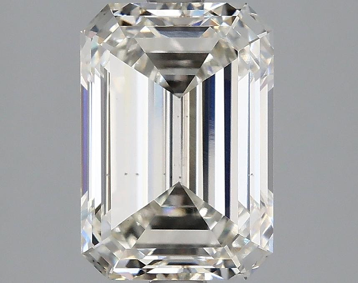 3.1 Carat Emerald Shaped Ideal Cut VS2 IGI Certified Lab Grown Diamond