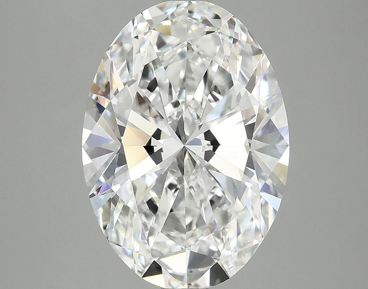 3.98 Carat Oval Shaped Ideal Cut VVS2 IGI Certified Lab Grown Diamond