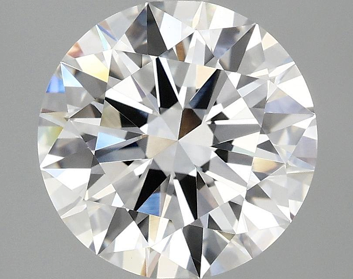 3.09 Carat Round Shaped Ideal Cut VS1 IGI Certified Lab Grown Diamond