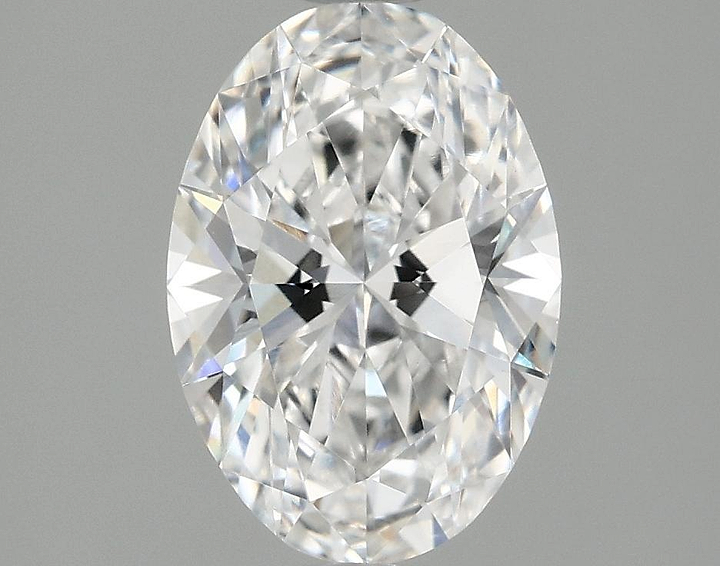 1.45 Carat Oval Shaped Ideal Cut VVS2 IGI Certified Lab Grown Diamond