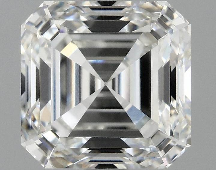2.03 Carat Asscher Shaped Ideal Cut VS1 IGI Certified Lab Grown Diamond