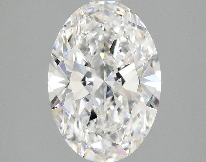 2.05 Carat Oval Shaped Ideal Cut VVS2 IGI Certified Lab Grown Diamond