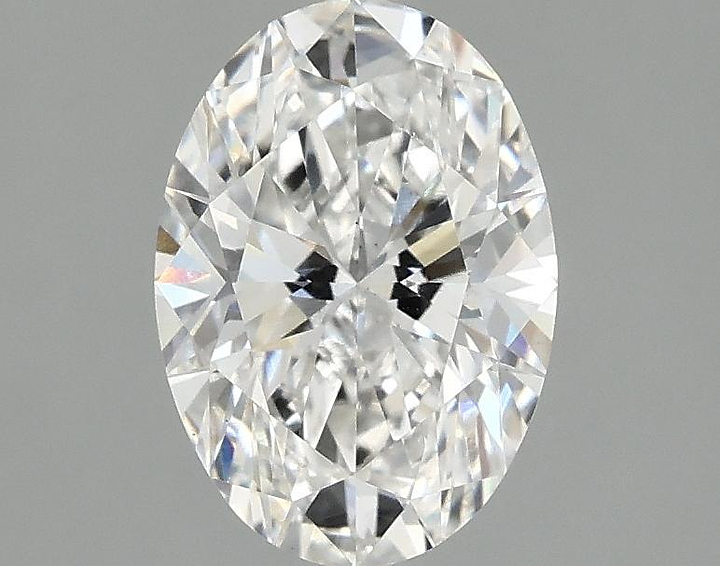 1.5 Carat Oval Shaped Ideal Cut VS2 IGI Certified Lab Grown Diamond