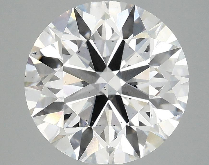 4.05 Carat Round Shaped Excellent Cut SI1 IGI Certified Lab Grown Diamond