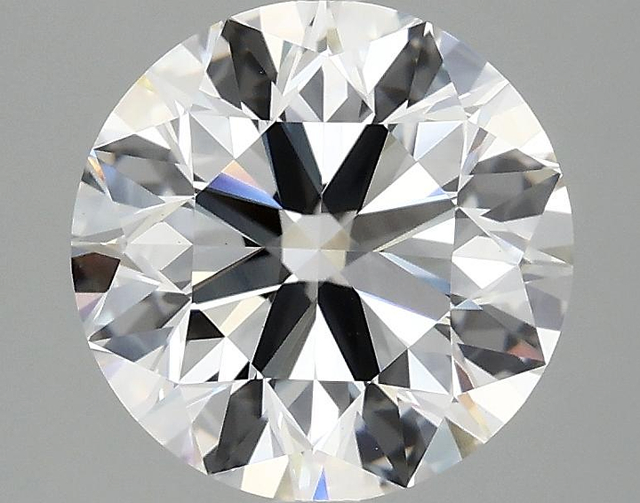2.98 Carat Round Shaped Excellent Cut VVS2 IGI Certified Lab Grown Diamond