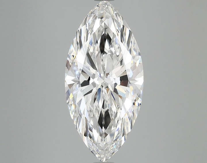 5.01 Carat Marquise Shaped Excellent Cut VS2 GSI Certified Lab Grown Diamond