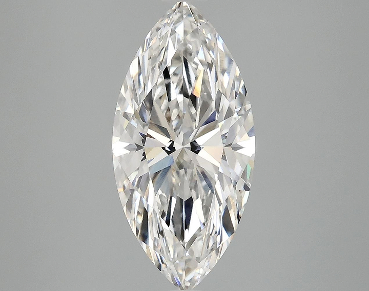 2.97 Carat Marquise Shaped Excellent Cut VVS2 IGI Certified Lab Grown Diamond