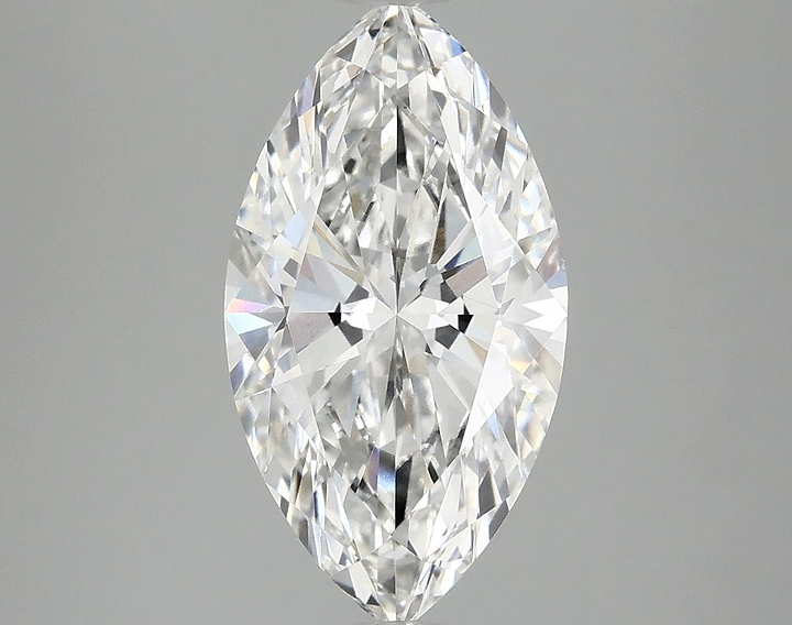 2.89 Carat Marquise Shaped Excellent Cut VS1 IGI Certified Lab Grown Diamond