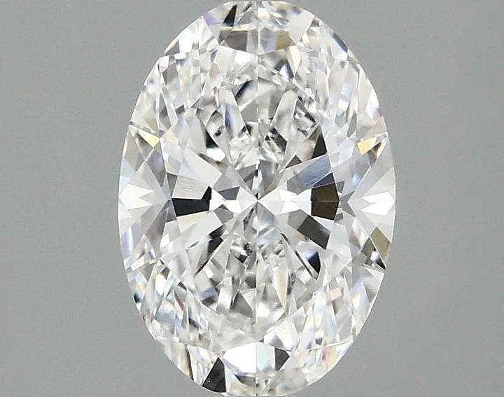 1.7 Carat Oval Shaped Ideal Cut VVS2 IGI Certified Lab Grown Diamond