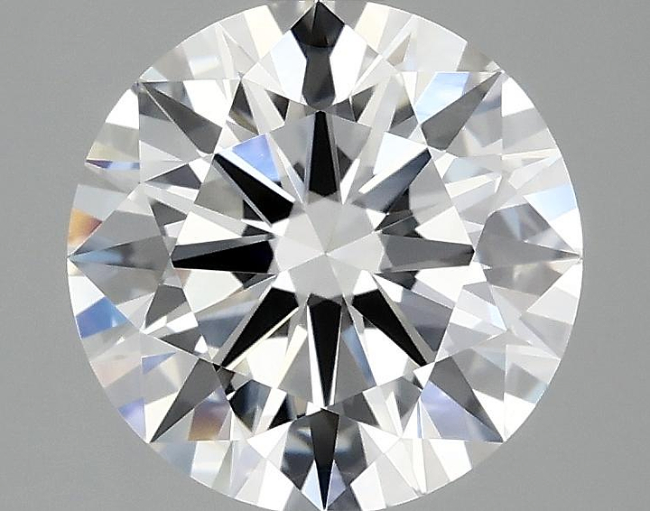 2.47 Carat Round Shaped Ideal Cut VVS2 IGI Certified Lab Grown Diamond