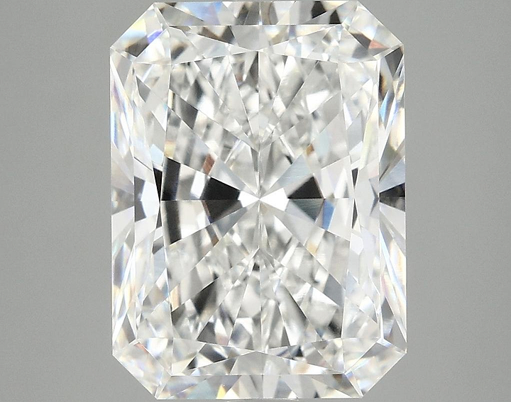 4.96 Carat Radiant Shaped Excellent Cut VVS2 IGI Certified Lab Grown Diamond