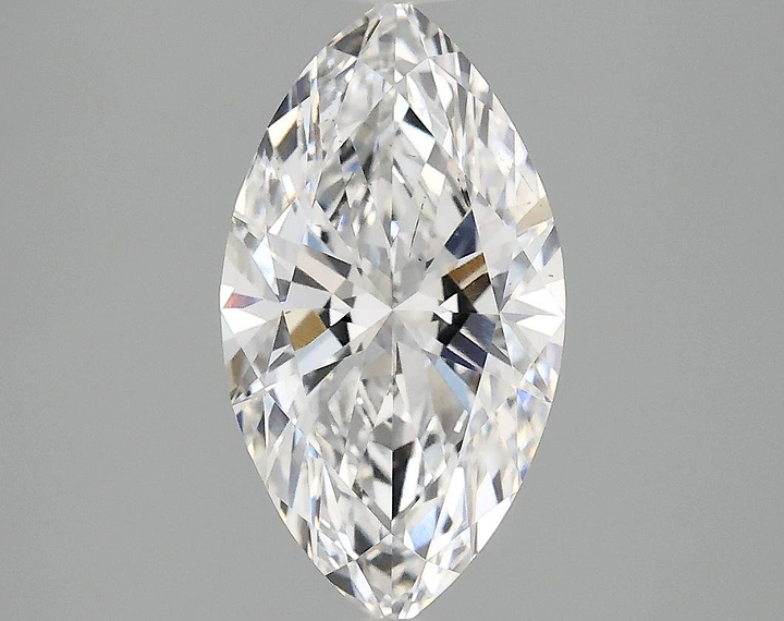 1.86 Carat Marquise Shaped Excellent Cut VS2 IGI Certified Lab Grown Diamond