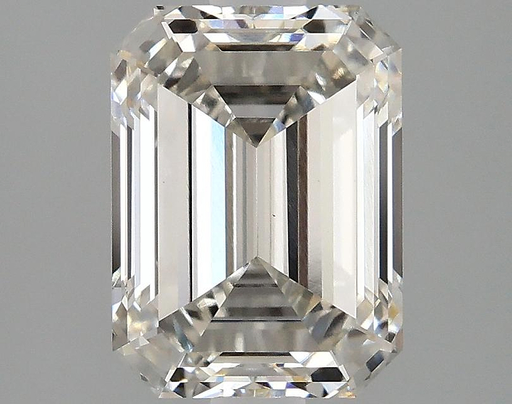 2.53 Carat Emerald Shaped Excellent Cut VS1 IGI Certified Lab Grown Diamond