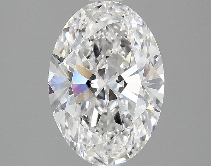 2.09 Carat Oval Shaped Ideal Cut VVS2 IGI Certified Lab Grown Diamond