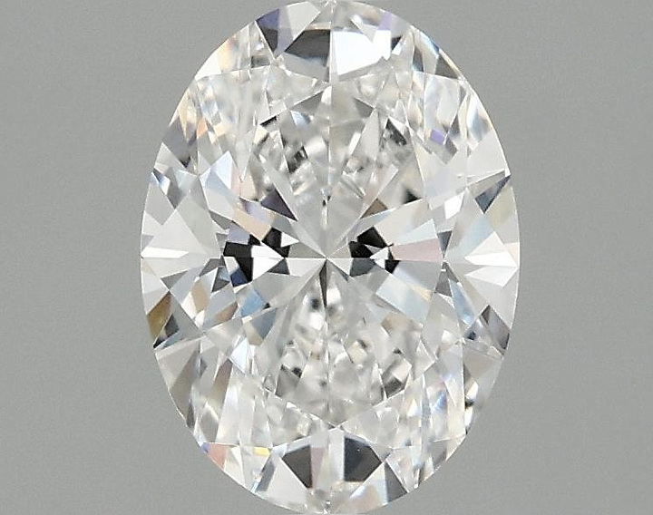 1.5 Carat Oval Shaped Excellent Cut VVS2 IGI Certified Lab Grown Diamond