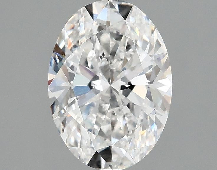 1.5 Carat Oval Shaped Ideal Cut VVS1 IGI Certified Lab Grown Diamond