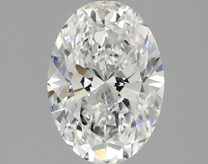 1.45 Carat Oval Shaped Ideal Cut VVS2 IGI Certified Lab Grown Diamond