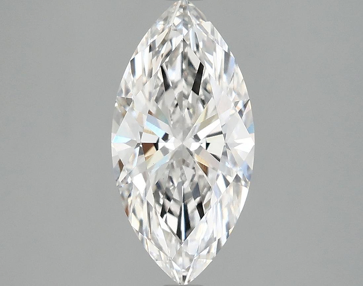 2.09 Carat Marquise Shaped Ideal Cut VVS2 IGI Certified Lab Grown Diamond