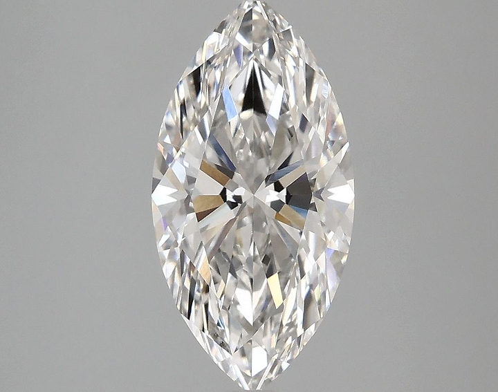 2.05 Carat Marquise Shaped Ideal Cut VS1 IGI Certified Lab Grown Diamond