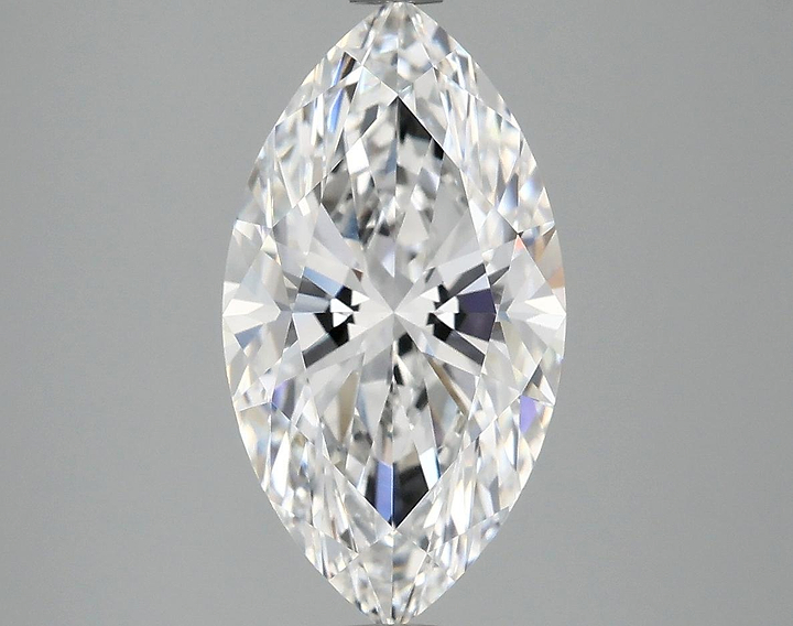 3.09 Carat Marquise Shaped Excellent Cut VS1 IGI Certified Lab Grown Diamond