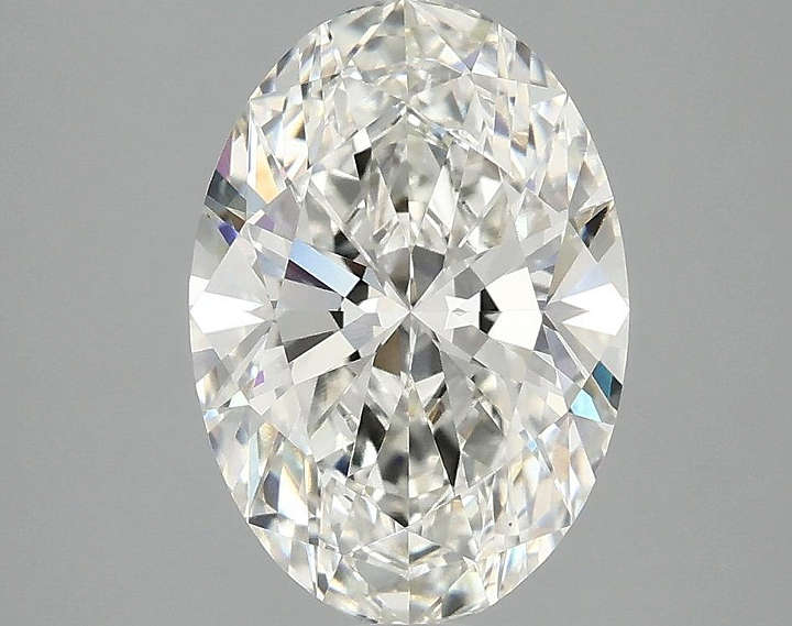 2.52 Carat Oval Shaped Ideal Cut VVS2 IGI Certified Lab Grown Diamond