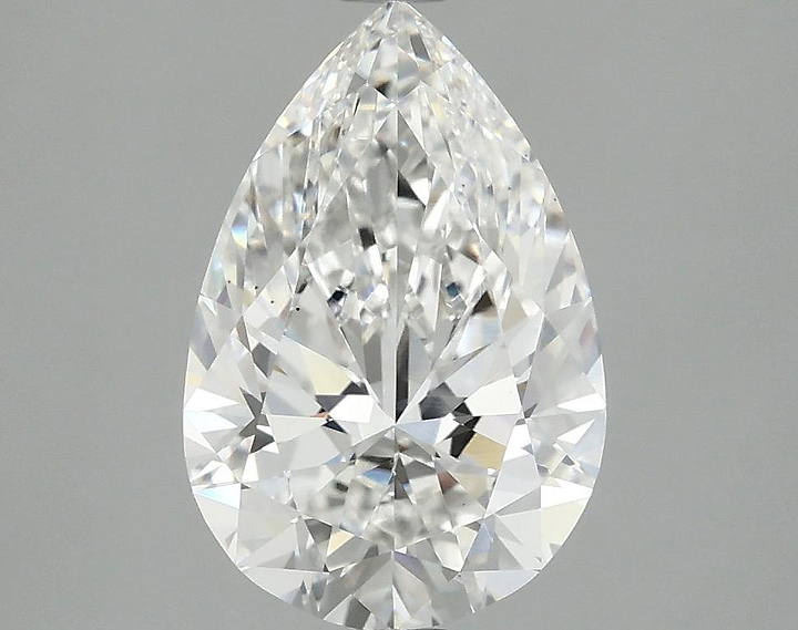 2.45 Carat Pear Shaped Excellent Cut VS2 IGI Certified Lab Grown Diamond
