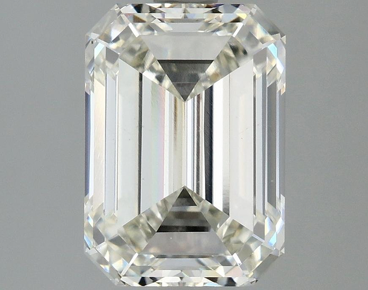 2.97 Carat Emerald Shaped Ideal Cut VS1 IGI Certified Lab Grown Diamond