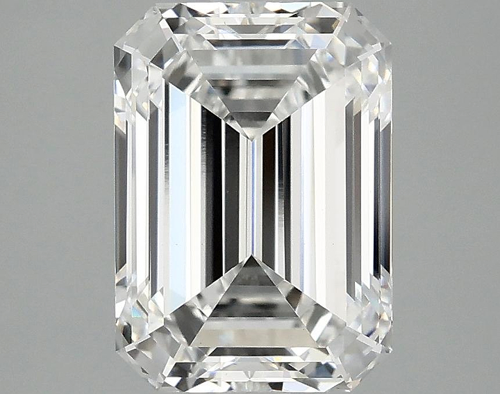 3.09 Carat Emerald Shaped Ideal Cut VS1 IGI Certified Lab Grown Diamond